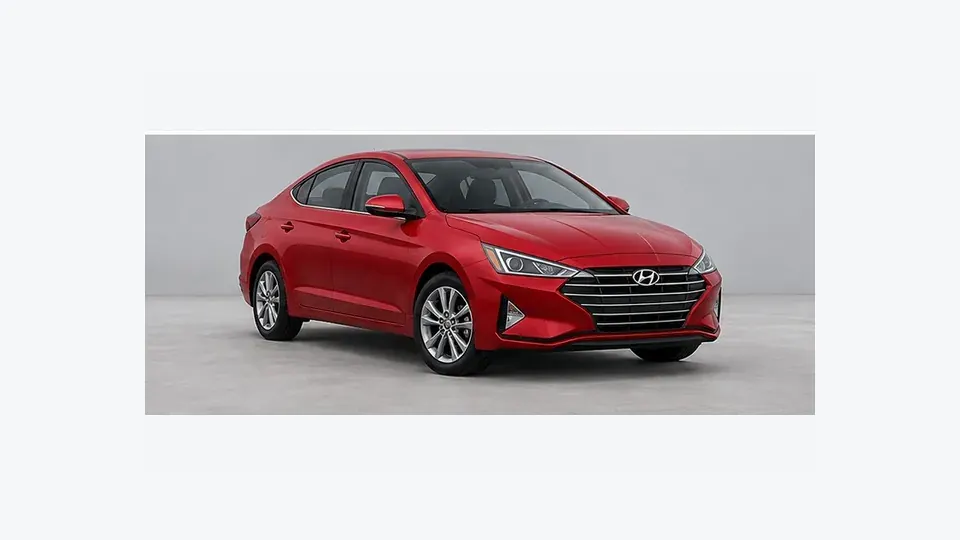 Hyundai Elantra 2018 • MT • Màu đỏ cho thuê tự lái Tùng Linh
